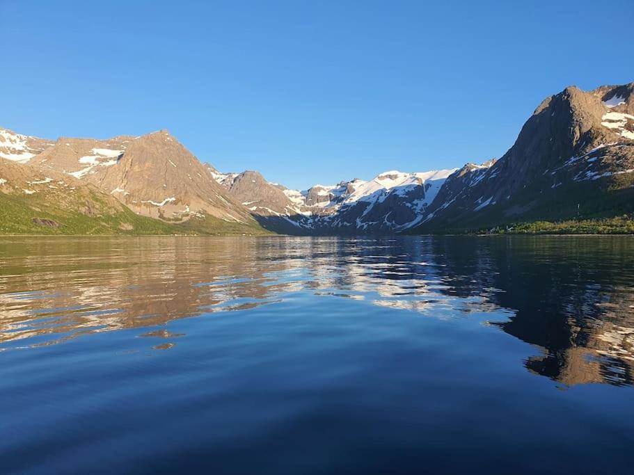 Arctic Lodge Tromvik With Jacuzzi ทรอมโซ ภายนอก รูปภาพ